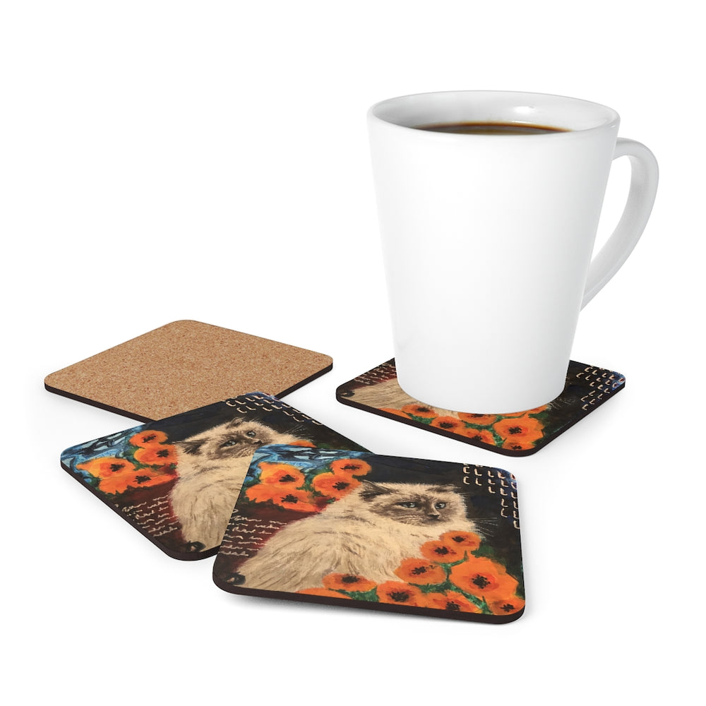 Corkwood Coaster Set