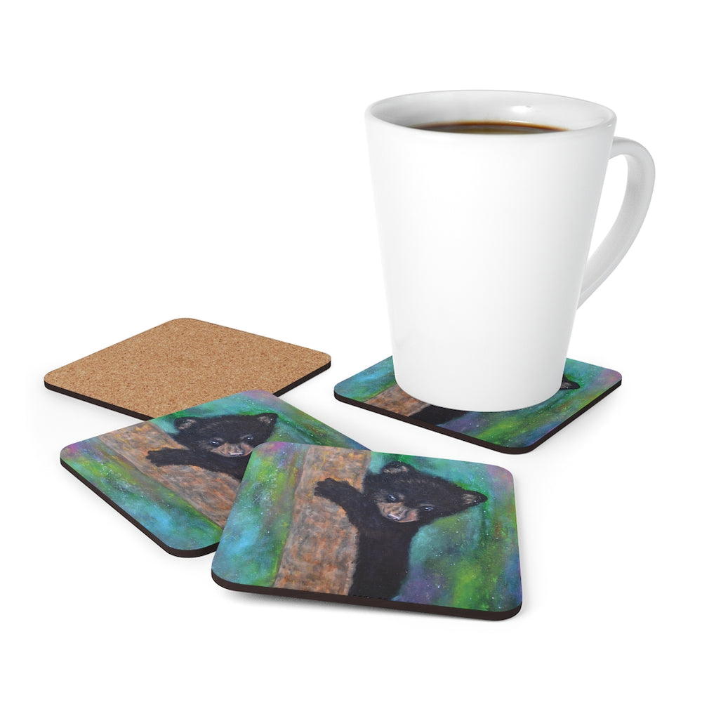 Corkwood Coaster Set